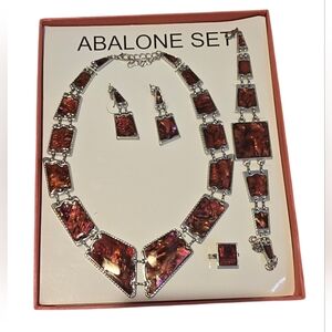 Red Dye Abalone Set from JtV